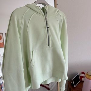 Lululemon NWT Scuba oversized half zip hoodie elixir